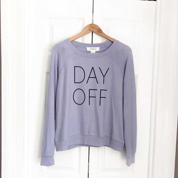 Workshop Republic Clothing Tops - Day Off sweatshirt